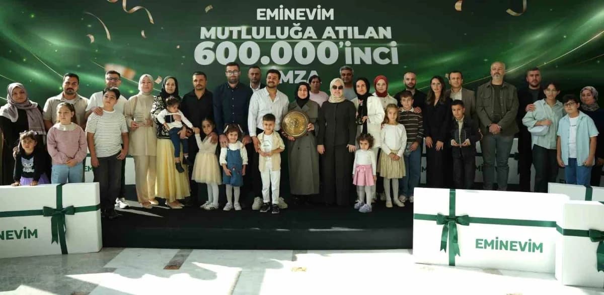 Eminevim, 600 bininci teslimatını gerçekleştirerek ulaşılması güç bir rekora imza attı.