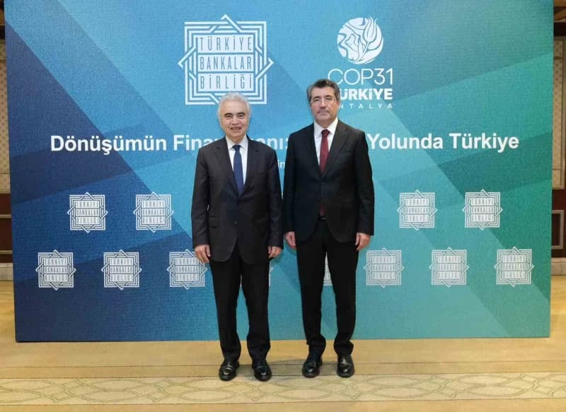Bankacılık sektörünün enerji sektörüne sağladığı finansmanla ilgili toplantı ve sunum görüntüsü