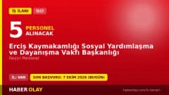 Erciş Sosyal Yardımlaşma ve Dayanışma Vakfı Başkanlığı geçici işçi alımı ilanı 2026