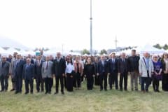 Erciyes Üniversitesi Marianne Molu Amfi’de düzenlenen Yolum Erciyes temalı Evim Kampüs etkinliğinde öğrenciler ve akadem