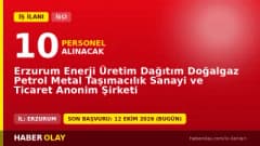 Erzurum Enerji halk otobüsü şoförü işçi alımı için başvuru detayları ve şartlar