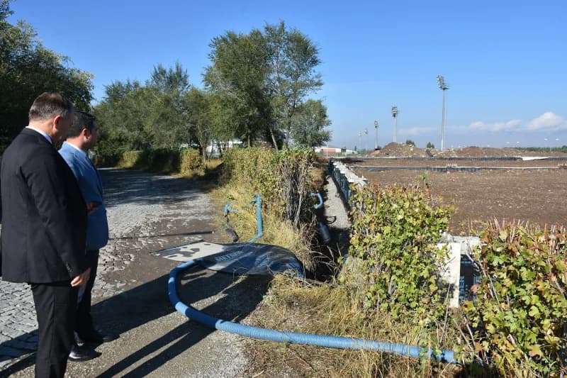 Erzurum Gençlik ve Spor İl Müdürlüğü’nün, Gençlik ve Spor Bakanlığının destekleriyle başlattığı Spor yatırımları ve bakı