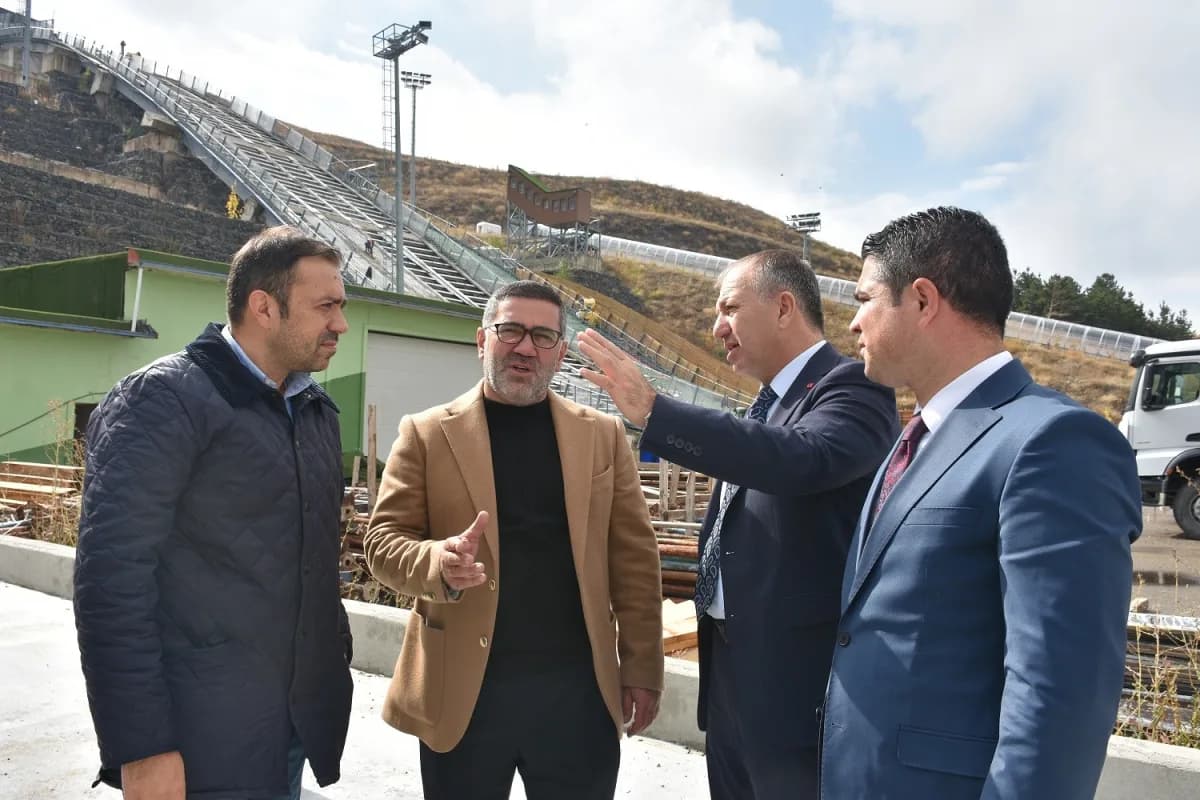 Erzurum Gençlik ve Spor İl Müdürlüğü’nün, Gençlik ve Spor Bakanlığının destekleriyle başlattığı Spor yatırımları ve bakı