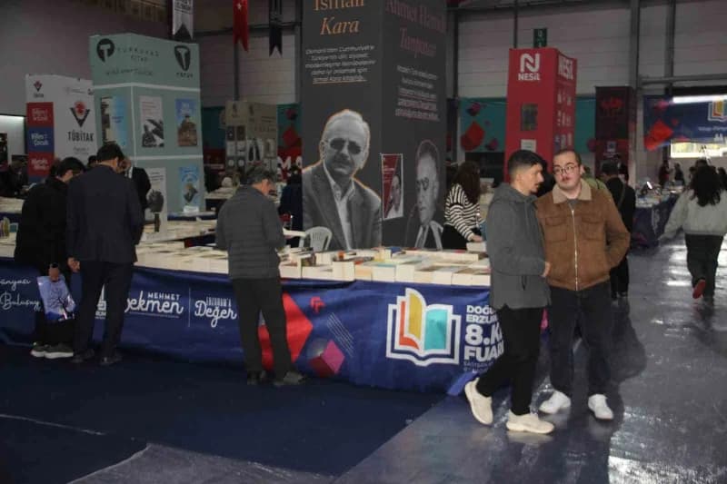 Doğu Anadolu Erzurum 8. Kitap Fuarı, Recep Tayyip Erdoğan Fuar Merkezi’nde düzenlenen törenle kapıla