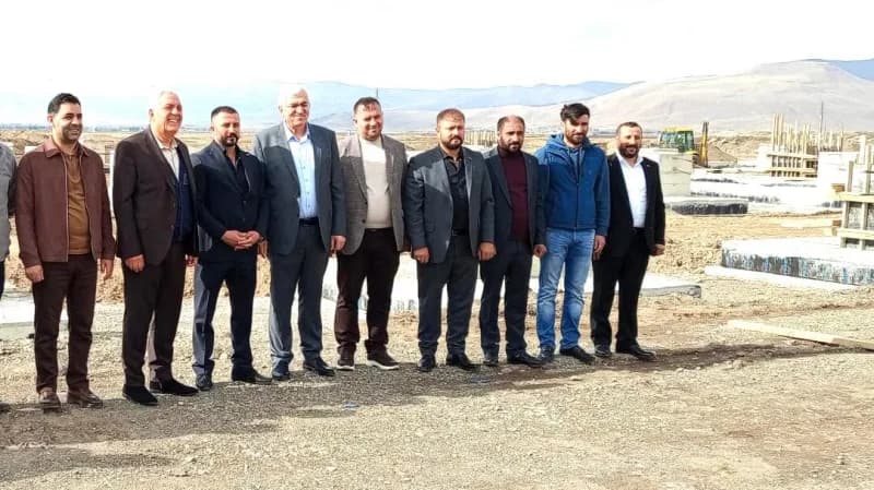 Erzurum Akdağ Sanayi Yapı Kooperatifi yerleşkesinde yürütülen çalışmalar ve sanayi sitesi inşaat ala