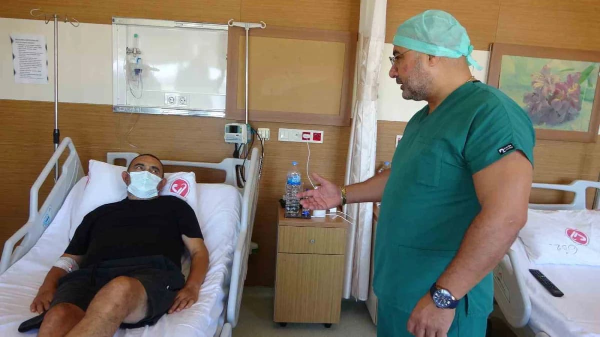Çanakkale’nin Gelibolu ilçesine yaşayan hipertansiyon nedeniyle böbrek yetmezliğine yakalanan Nurdoğan Alyaz’a eşi donör