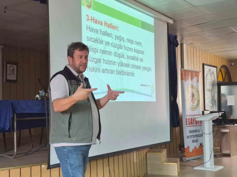 Orman Bölge Müdürlüğü ve Eskişehir İl Arı Yetiştiricileri Birliği iş birliğiyle arıcılara yönelik kapsamlı bir "Orman Ya