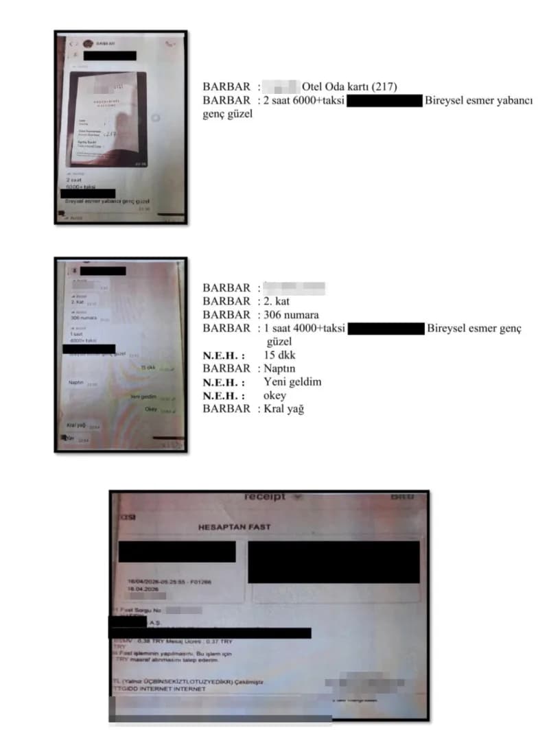 Dijital incelemelerde, internet sitelerinde verilen ilanlar üzerinden organizasyon yürütüldüğü tespi
