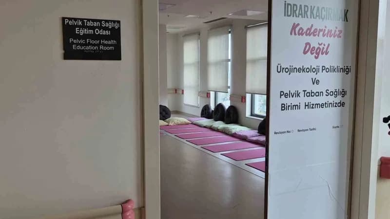 Eskişehir Şehir Hastanesi bünyesinde hizmet veren Ürojinekoloji Polikliniği ve yeni açılan Menopoz P