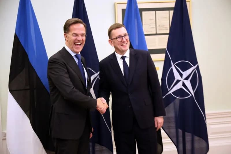 Resmi bir ziyaret için Estonya'da bulunan NATO Genel Sekreteri Mark Rutte, Başbakan Kristen Michal ile görüştü. Rutte ve