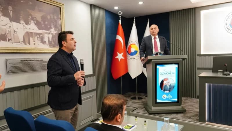 Erzurum Ticaret ve Sanayi Odası (ETSO) Eylül Ayı Olağan Meclis Toplantısı, Meclis Başkanı Gökhan Yılmaz başkanlığında Me