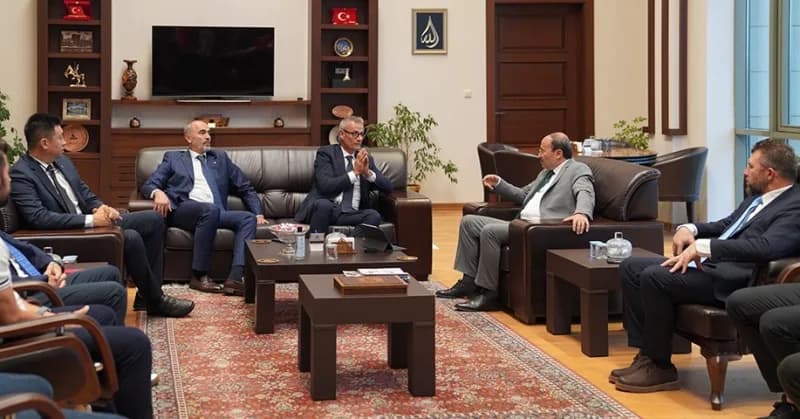 Erzurum Teknik Üniversitesi (ETÜ) Rektörü Prof. Dr. Bülent Çakmak, 2029 Dünya Kış Oyunları hazırlıkları kapsamında Erzur