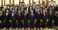 Erzurum Teknik Üniversitesi akademik yıl açılış töreninde konuşan Anayasa Mahkemesi Üyesi Doç. Dr. Recai Akyel