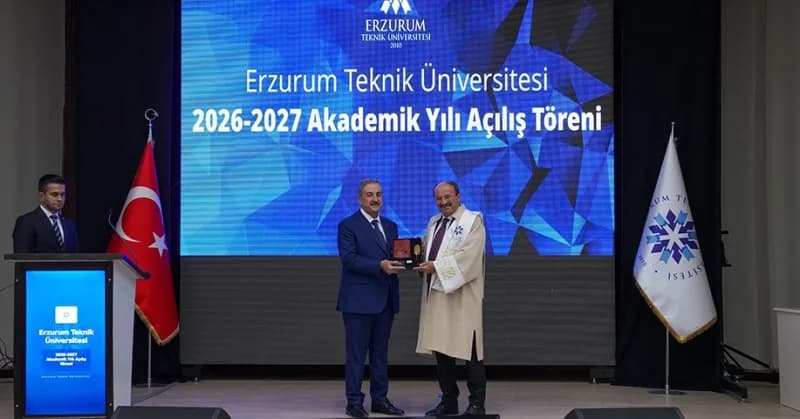 Erzurum Teknik Üniversitesi (ETÜ) 2026-2027 Akademik Yılı Açılış Töreni, Anayasa Mahkemesi Üyesi Doç. Dr. Recai Akyel’in