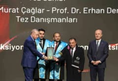 Erzurum Teknik Üniversitesi'nde matematik alanında yılın doktora tezi ödül töreni