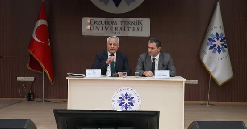 Erzurum Teknik Üniversitesinde (ETÜ), “Terörsüz Türkiye: Tarihsel Süreç, Demokratikleşme ve Hukuk Devleti” konulu panel