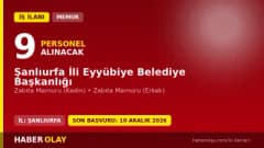 Eyyübiye Belediyesi zabıta memuru alımı için başvuru süreci ve şartlar
