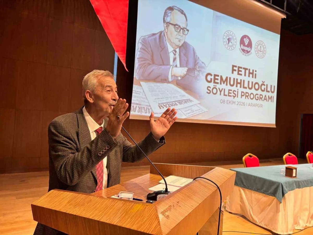 Fethi Gemuhluoğlu Arapgir’de anıldı