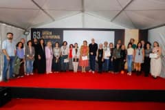 Antalya Altın Portakal Film Festivali Film Forum ödül töreninden bir kare