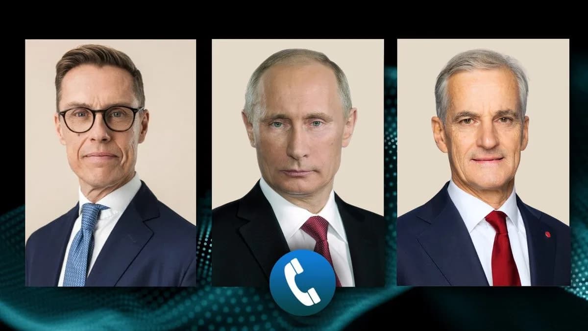 Finlandiya ve Norveç liderleri ile Putin arasında Ukrayna krizine ilişkin telefon görüşmesi