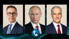 Finlandiya ve Norveç liderleri ile Putin arasında Ukrayna krizine ilişkin telefon görüşmesi