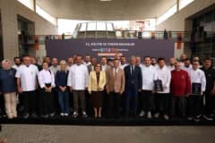 Gaziantep'te düzenlenen GastroAntep Kültür Yolu Festivali açılış töreninden bir görüntü