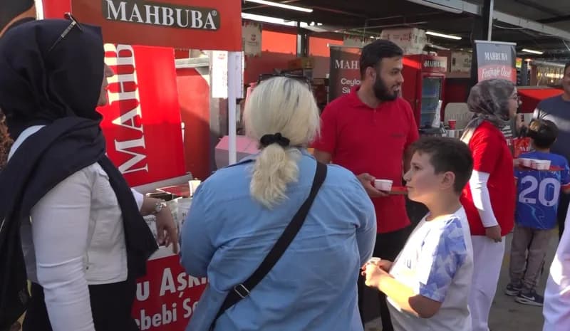 Gastroantep'te Mahbuba'ya yoğun ilgi: vatandaşlar Mahbuba standına akın etti