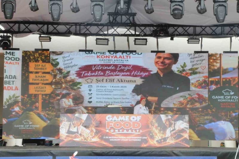 Antalya’da 29 Ekim-1 Kasım tarihleri arasında düzenlenen 7. Uluslararası Gastronomi ve Mutfak Yıldız