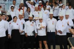 Antalya’da düzenlenen Uluslararası Gastronomi ve Mutfak Yıldızları Festivali etkinlik alanı ve