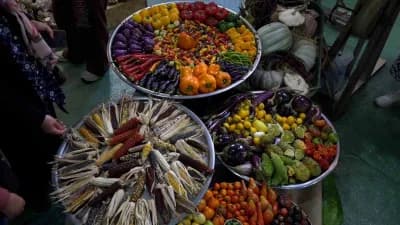 Rize sahil dolgu alanında düzenlenen 6. GastroRize Gastronomi Festivali standları ve ziyaretçiler