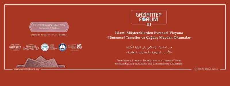 Gaziantep Forum III açılış töreni ve akademisyenlerin katılımıyla Şahinbey Kongre ve Sanat Merkezi’nde düzenleniyor