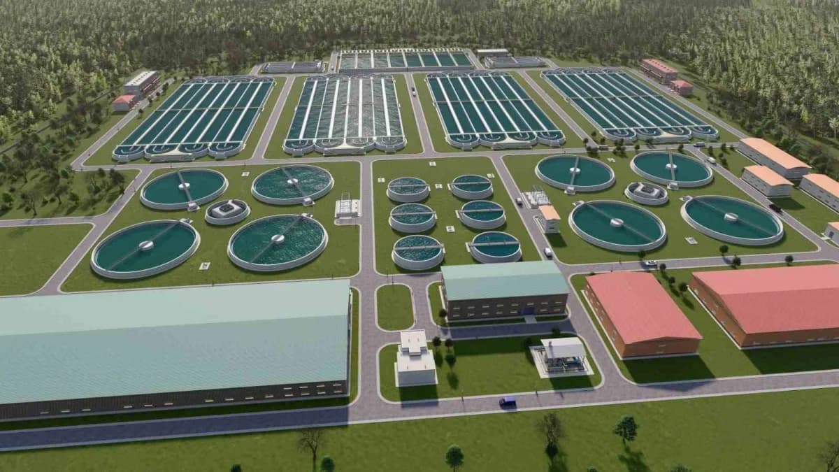 Gaziantep Organize Sanayi Bölgesi (OSB), günlük 250 bin metreküp Evsel ve Endüstriyel Atıksu Arıtma Tesisi Projesi