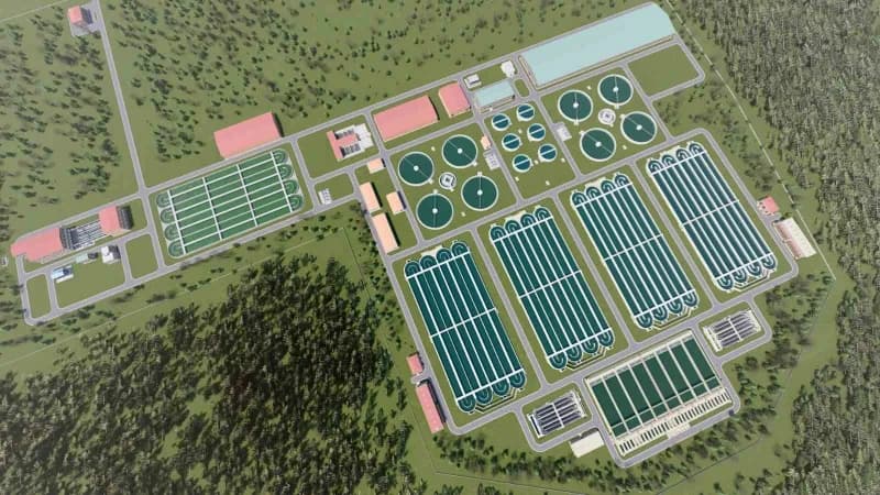 Gaziantep Organize Sanayi Bölgesi (OSB), günlük 250 bin metreküp Evsel ve Endüstriyel Atıksu Arıtma Tesisi Projesi