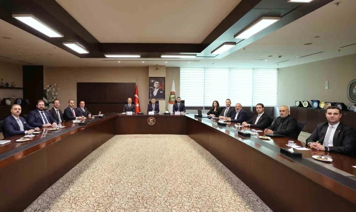 Gaziantep Sanayi Odası Endüstriyel Gelişim Üssü yönetim kurulu toplantısı
