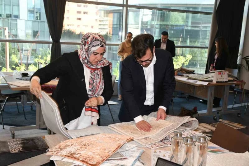 Gaziantepli halıcıların yeni pazar arayışları sürüyor