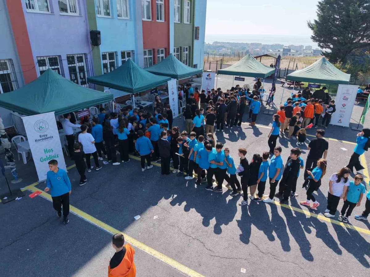 Bilim Gaziosmanpaşa ekibinin hazırladığı "Gelenekten Geleceğe Bilim: Köy Okullarında Ekoloji, Teknoloji ve Astronomi Atö