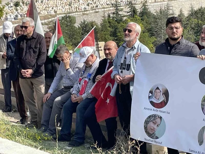 Ankara’da 7 Ekim Aksa Tufanı hareketinden sonra Türkiye’ye gelip şehit olanlar için anma töreni düzenlendi.