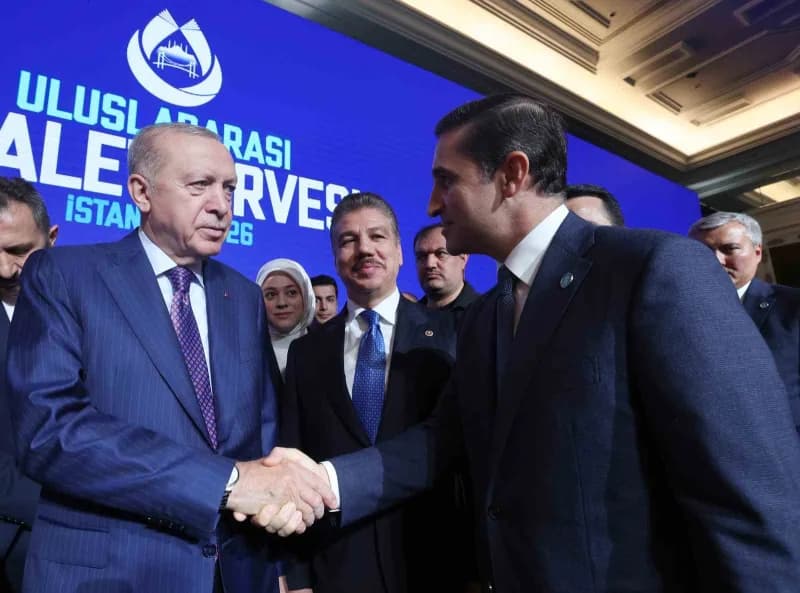Cumhurbaşkanı Recep Erdoğan, Çırağan Sarayı'nda düzenlenen Uluslararası Adalet Zirvesine katıldı.