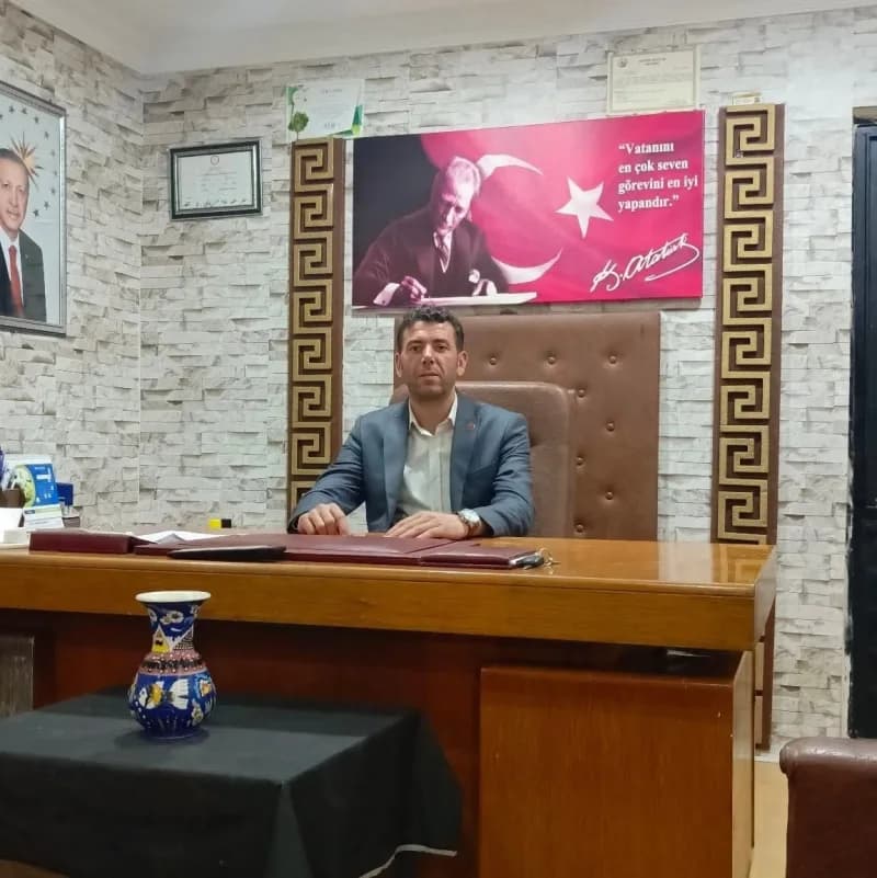 Gümele Köyü Muhtarı Cengiz Erkan