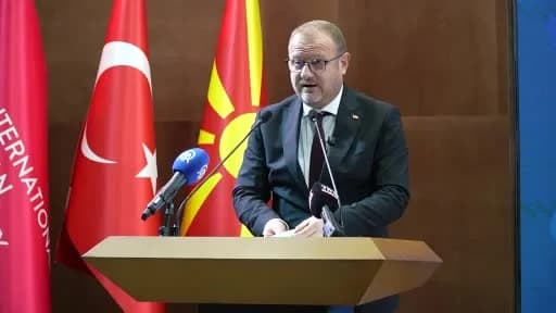 15. Uluslararası Gelecekle İletişim Çalıştayı kapsamında Kuzey Makedonya Üsküp’te genç iletişimciler ve RTÜK heyeti bir