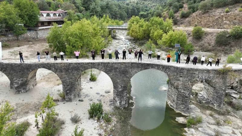 Gençlik ve Spor Bakanlığı tarafından hayata geçirilen "Sporla Şehrini Keşfet" etkinlikleri kapsamında Gördes’te düzenlen