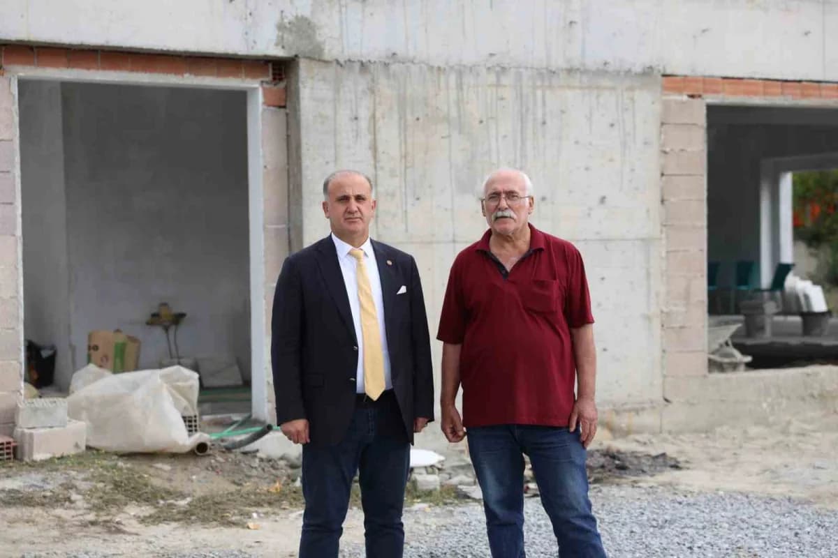 İncirliova Belediye Başkanı Aytekin Kaya, Gerenkova Mahallesi'ndeki Cemevi ve Kültür Merkezi