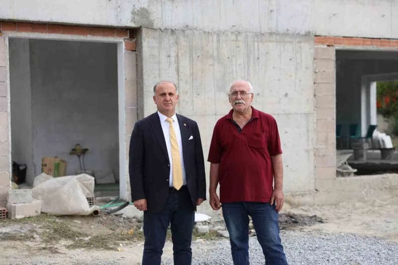 İncirliova Belediye Başkanı Aytekin Kaya, Gerenkova Mahallesi'ndeki Cemevi ve Kültür Merkezi