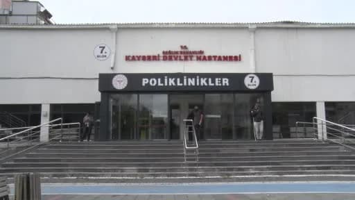 Kayseri Devlet Hastanesi Geriatri Polikliniği hizmet alanı ve sağlık çalışanları