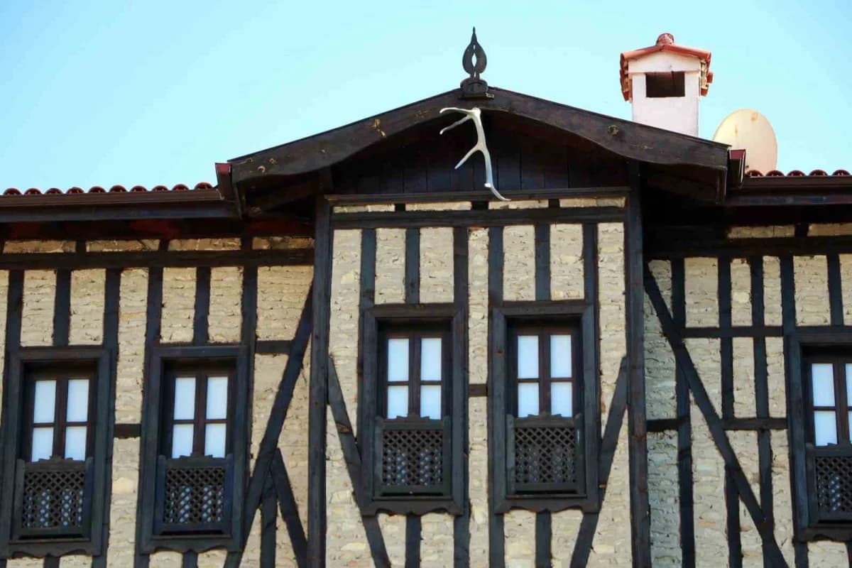 UNESCO Dünya Miras Listesi'nde yer alan Karabük'ün Safranbolu ilçesindeki tarihi evlerin ve konaklar