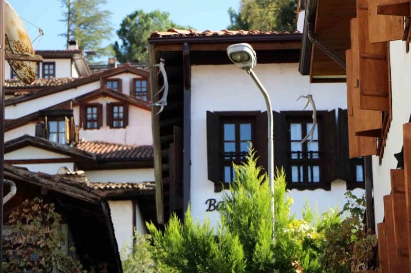 UNESCO Dünya Miras Listesi'nde yer alan Karabük'ün Safranbolu ilçesindeki tarihi evlerin ve konaklar