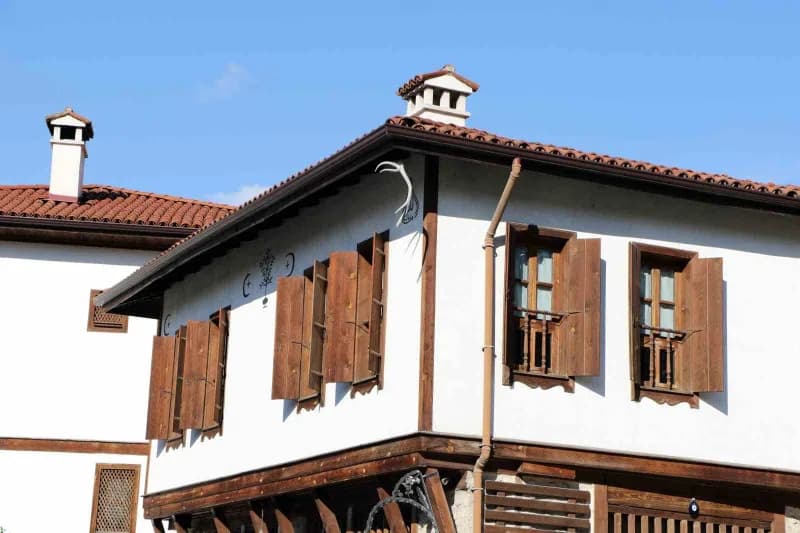 UNESCO Dünya Miras Listesi'nde yer alan Karabük'ün Safranbolu ilçesindeki tarihi evlerin ve konaklar