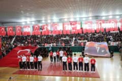 Giresun’da 29 Ekim Cumhuriyet Bayramı kutlama törenlerinden bir kare