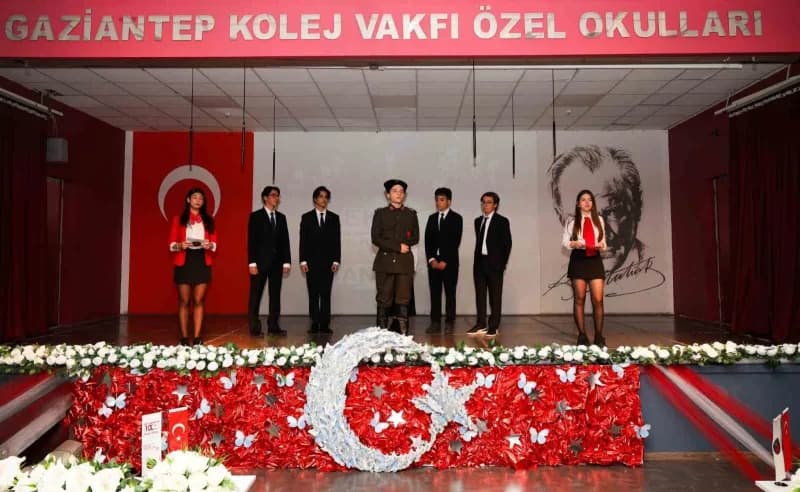 Gkvli minik kalplerden liselere unutulmaz kutlama
