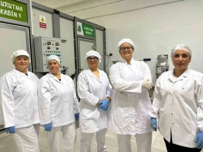 Edirne'de kadınlar glütensiz çorba üretimi yapan kooperatifte çalışıyor